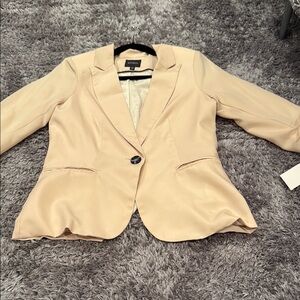 XOXO Cream Blazer
